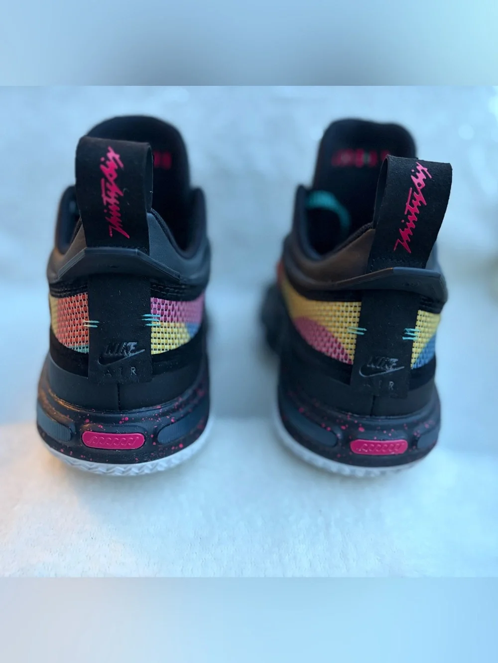 Men’s Air Jordan 36 Low Black Multicolor DH0833-063 Sneakers - Size 8.5